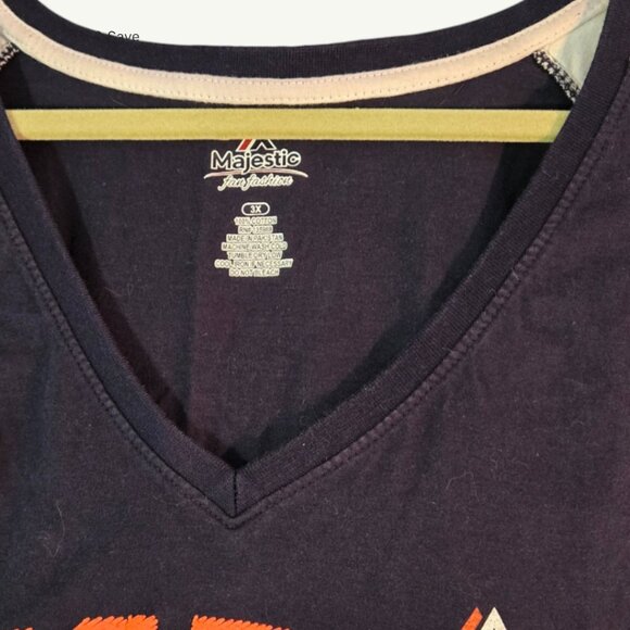 🐯⚾Majestic Detroit Tigers MLB Tee 🐯⚾🧢 Plus Size 3 - Picture 4 of 5